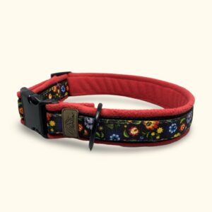 OBROŻA DLA PSA "Kwiatki Łowickie" 2,5 cm