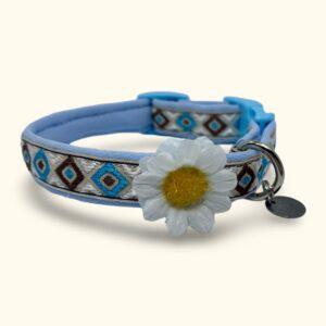 OBROŻA MINI "BLUE BOHO" z kwiatkiem