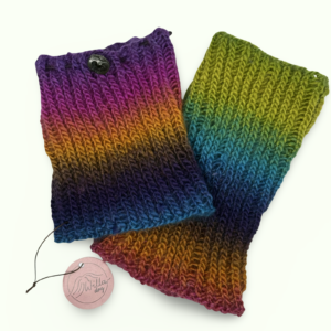 WEŁNIANY KOMIN SNOOD "Klusia"