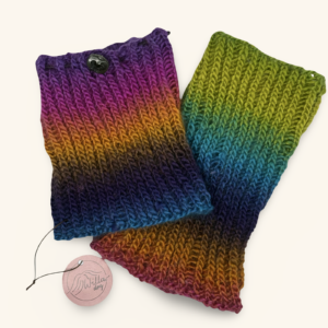 WEŁNIANY KOMIN SNOOD "Klusia"