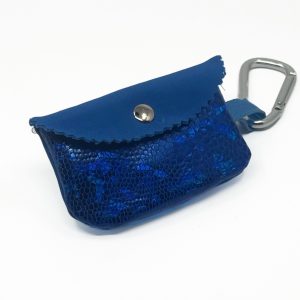 Etui na woreczki dla psa Szafir Holo - softshell na zatrzask